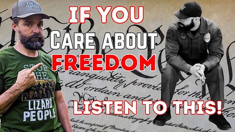 If You Care About Freedom, You need to listen to this!