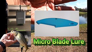 Make Your Own 3D Printed Micro Lures That Catches Bass