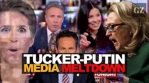 U.S. Corporate Media's Melts Down Over Tucker Carlson Interview Of Vladimir Putin