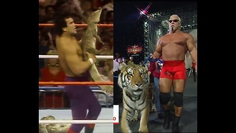 Fighters who brought animals to the ring- WWE