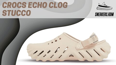 Crocs Echo Clog Stucco - 207937-160 - @SneakersADM