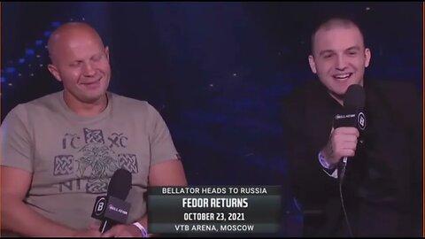 Bellator MMA's Fedor Emelianenko answers questions from Darren Paltrowitz