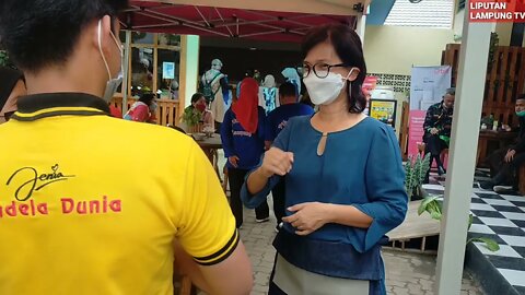 Ketua Forum CSR Lampung Saptarini Apresiasi Perhatian Riana Sari Arinal kepada Difabel