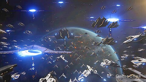 All Fleets Meet For Final Space Battle Scene 4K ULTRA HD MASS EFFECT 3 LEGENDARY EDITION