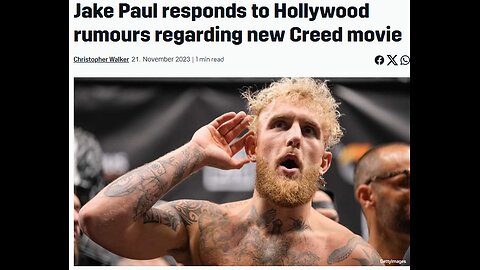 Jake Paul in Creed 4?