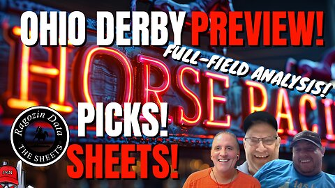 Ohio Derby: Free Horse Racing Picks!