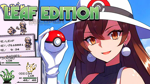 Pokemon Leaf Edition - GB ROM Hack, You can choose to play as a girl, Spaceworld ’97 demo Sprites