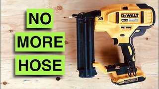 DEWALT® 20V MAX Brushless 18 Gauge Cordless Brad Nailer Reveiw DCN680B