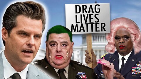 Matt Gatez FORCES US Military To Admit Drag Queens Are BAD For Children | EXPOSES Drag On US Bases