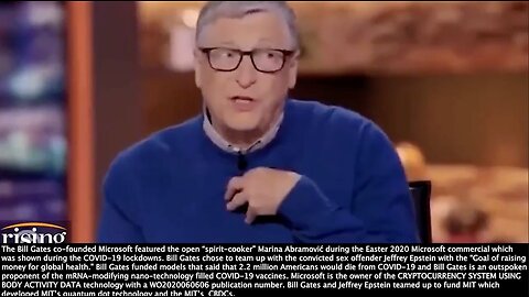 Bill Gates | Who Is the Real Bill Gates? "We're Taking Things That Are Genetically Modified Organisms & We're Injecting Them Into Little Kids' Arms. We Just Shoot Them Right Into the Vein." - Bill Gates