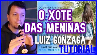 O XOTE DAS MENINAS - LUIZ GONZAGA - Tutorial flauta doce