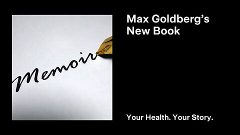 Max Goldberg’s New Book