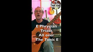 Understanding Modes for Guitar Lesson + Tutorial. E Phrygian Triads.