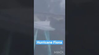 Live footage of Hurricane Fiona as she Slams Puerto Rico#shorts #hurricanefiona