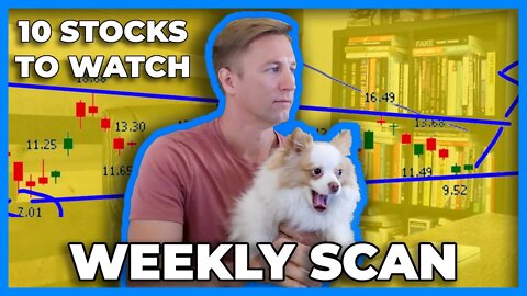 10 Top Stocks To Watch For Day Trading & Swing Trading (Using Technical Analysis) | Weekly Scan EP14