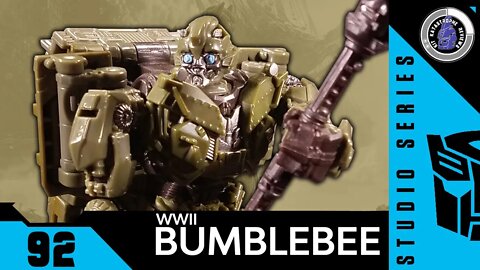 Transformers: Studio Series WWII BUMBLEBEE [Deluxe, 2018] | Kit Reviews #92