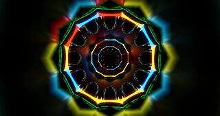 👍 vj loop neon hypnotic (tunnel Background video loop)