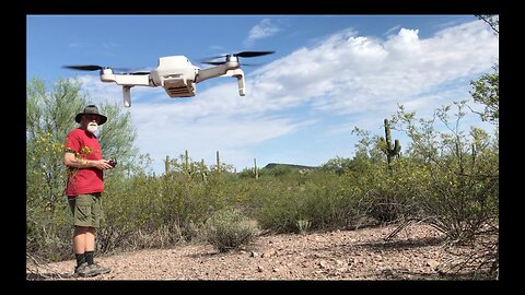 Drone Flight in Quartzite AZ