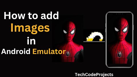 How to add image file to Emulator | Simple and Easy way to add image to Android Emulator