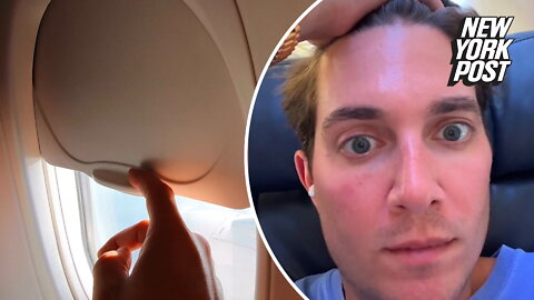 I got revenge on a plane passenger who kept opening my window shade