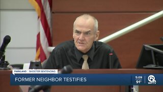 Former neighbor testifies in Nikolas Cruz sentencing trial