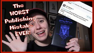 The WORST Harry Potter Publishing Mistake Ever | J.K. Rowling's Fake Tweet