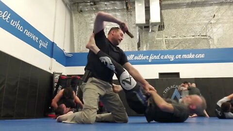 Ground Knife Defense During Concealed Carry with BJJ Back Belt