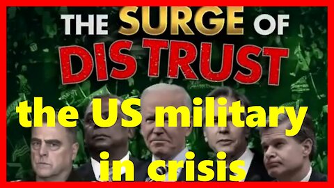 THE SURGE OF DISTRUST THE USA MILITARY IN CRISIS