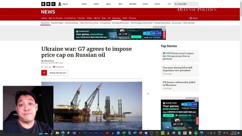 G7 agree to stop buying Russian oil... i mean... price cap... but Russia wont sell them anyway...