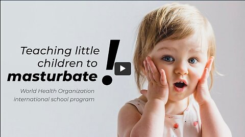 Teaching children to masturbate - World Health Organization