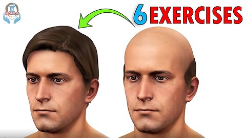 TOP 6 EXERCISES FOR HAIR GROWTH AND PREVENT BALDNESS – NO SIDE EFFECTS