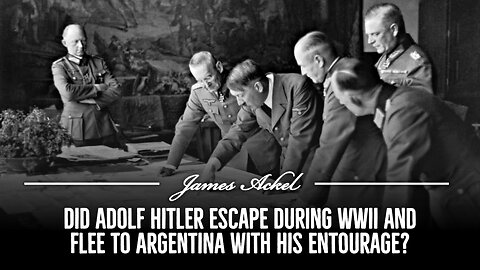 Did Adolf Hitler Escape during WWII and flee to Argentina with his entourage? 🇦🇷