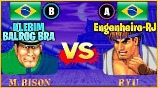 Street Fighter II': Champion Edition (KLEBIM BALROG BRA Vs. Engenheiro-RJ) [Brazil Vs. Brazil]