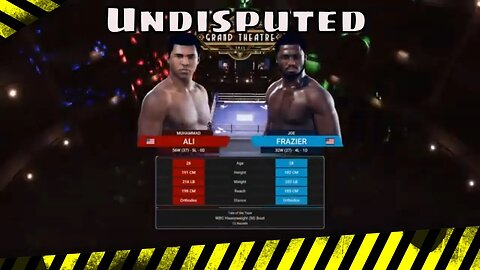 Muhammad Ali vs Joe Frazier | Undisputed | Simulated Match