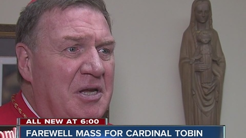 Farewell mass held for Cardinal Tobin