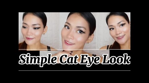 Cat Eye Look : Winged Lashes