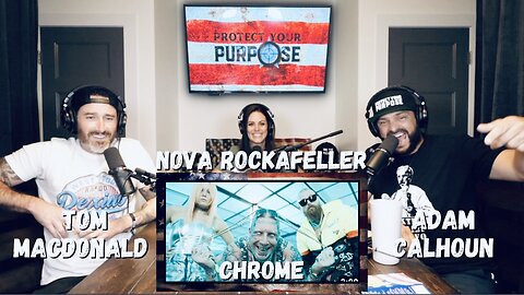 Military Veterans React to Tom MacDonald, Adam Calhoun & Nova Rockafeller - "Chrome" (ITS A BANGER!)