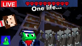Guy With 200+ Deaths Tries Hardcore Minecraft...- Minecraft Live Stream Ep9 - Exclusively on Rumble!