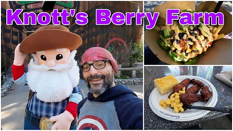 Knott's Berry Farm | Boysenberry Churro | GhostRider | Boysenberry Wings | Hang Time