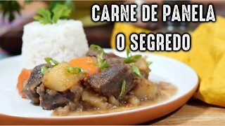 COMO FAZER CARNE DE PANELA - O SEGREDO