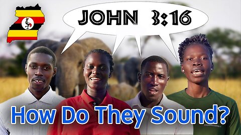 John 3:16 in the Languages of Uganda