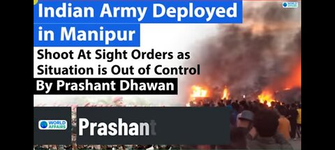 INDIAN ARMY DEPLOYED IN MANIPUR