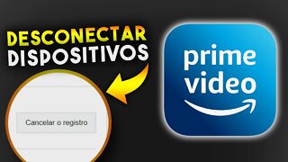 Como DESCONECTAR DISPOSITIVOS do AMAZON PRIME VÍDEO