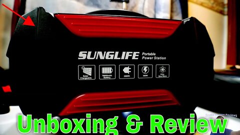SUNGLIFE 500W Portable Generator, 280Wh 78000mAh Power Station, Backup Lithium Battery Power Supply