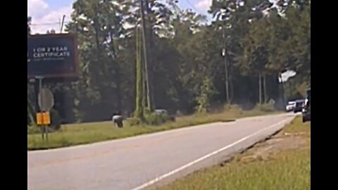 Deputy Amazingly Survives After Suspect's Car Tumbles Towards Him