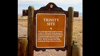 Trinity: First nuclear bomb test