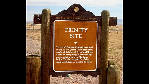 Trinity: First nuclear bomb test