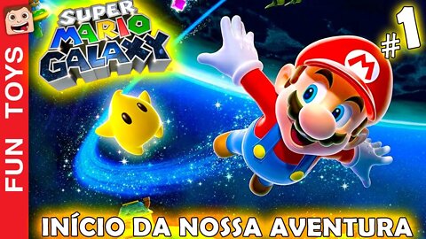 ⭐️ Super Mario Galaxy #1 - O INÍCIO da NOSSA AVENTURA neste jogo INCRÍVEL do Mario! Remasterizado!!!