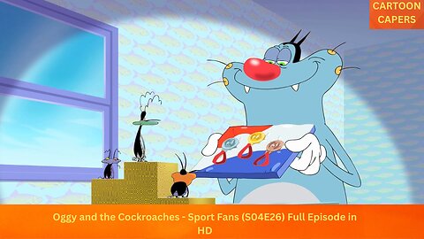 Oggy and the Cockroaches - Sport Fans (S04E26) Full Episode in