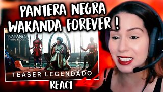 REACT - Pantera Negra: Wakanda para Sempre
